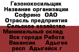 Газонокосильщик › Название организации ­ Софрино, ОАО › Отрасль предприятия ­ Сельское хозяйство › Минимальный оклад ­ 1 - Все города Работа » Вакансии   . Адыгея респ.,Адыгейск г.